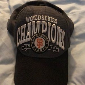 San Francisco Giants 2012 World Series hat